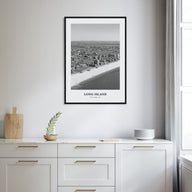 Long Island Portrait B&W No 2 Poster