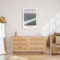 Long Island Portrait B&W No 2 Poster