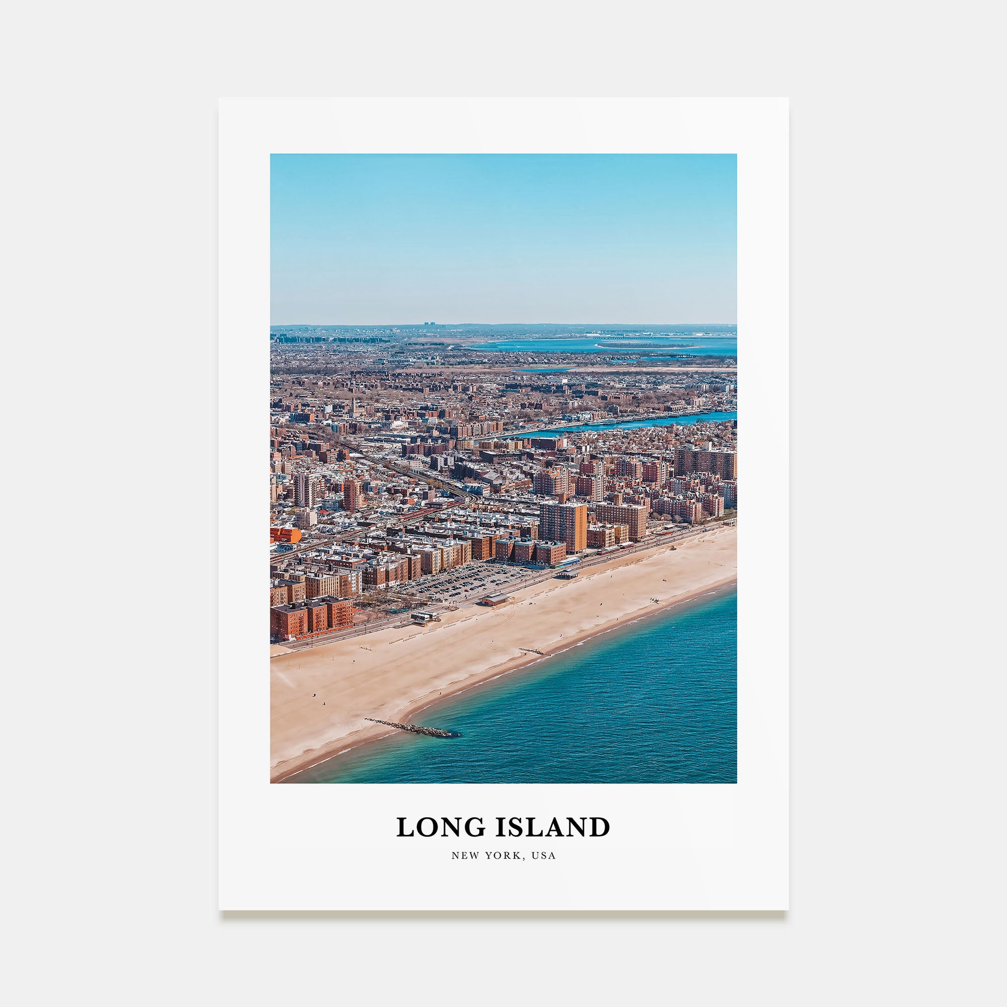Long Island Portrait Color No 1 Poster