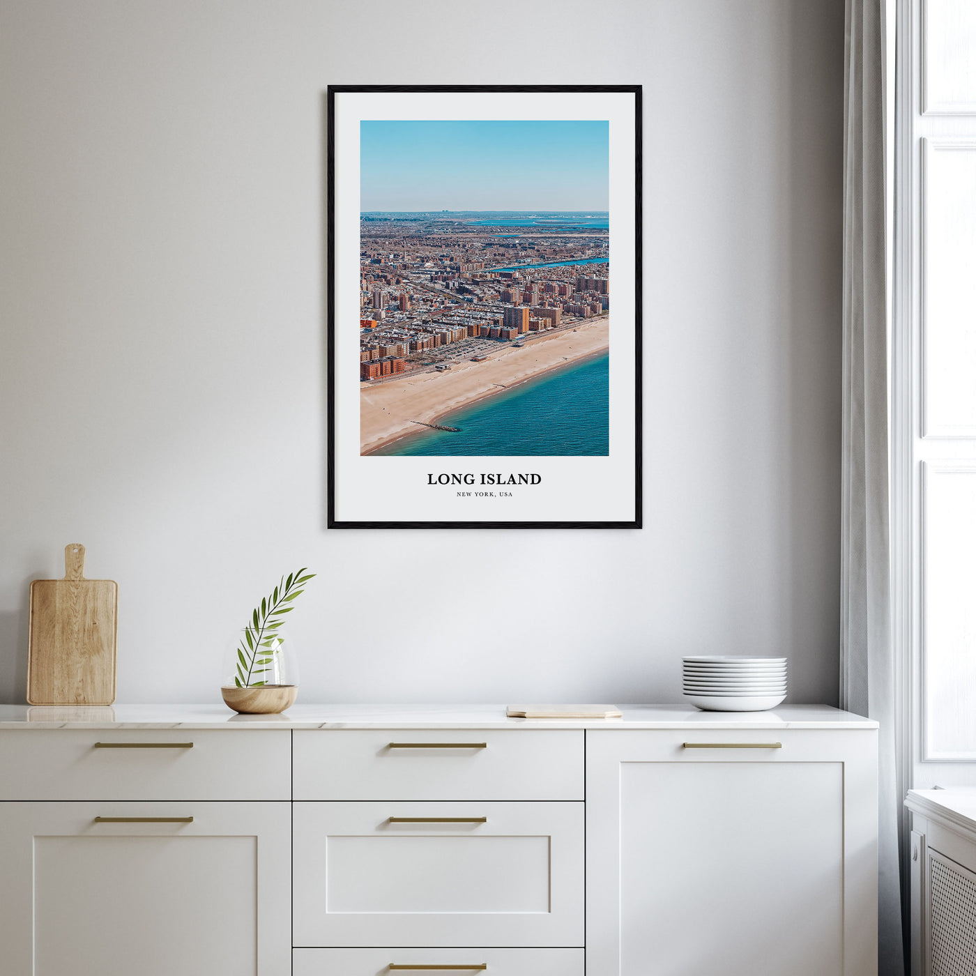 Long Island Portrait Color No 1 Poster