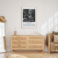 Long Valley Travel B&W Poster