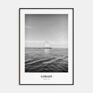 Lorain Portrait B&W Poster