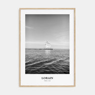 Lorain Portrait B&W Poster