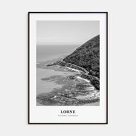 Lorne Portrait B&W Poster
