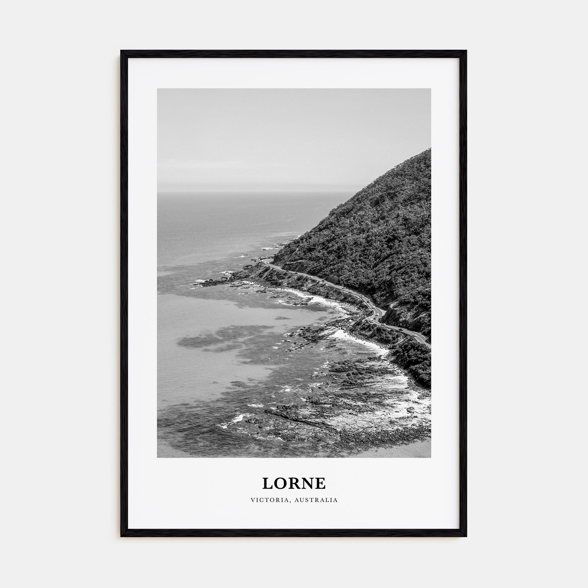 Lorne Portrait B&W Poster