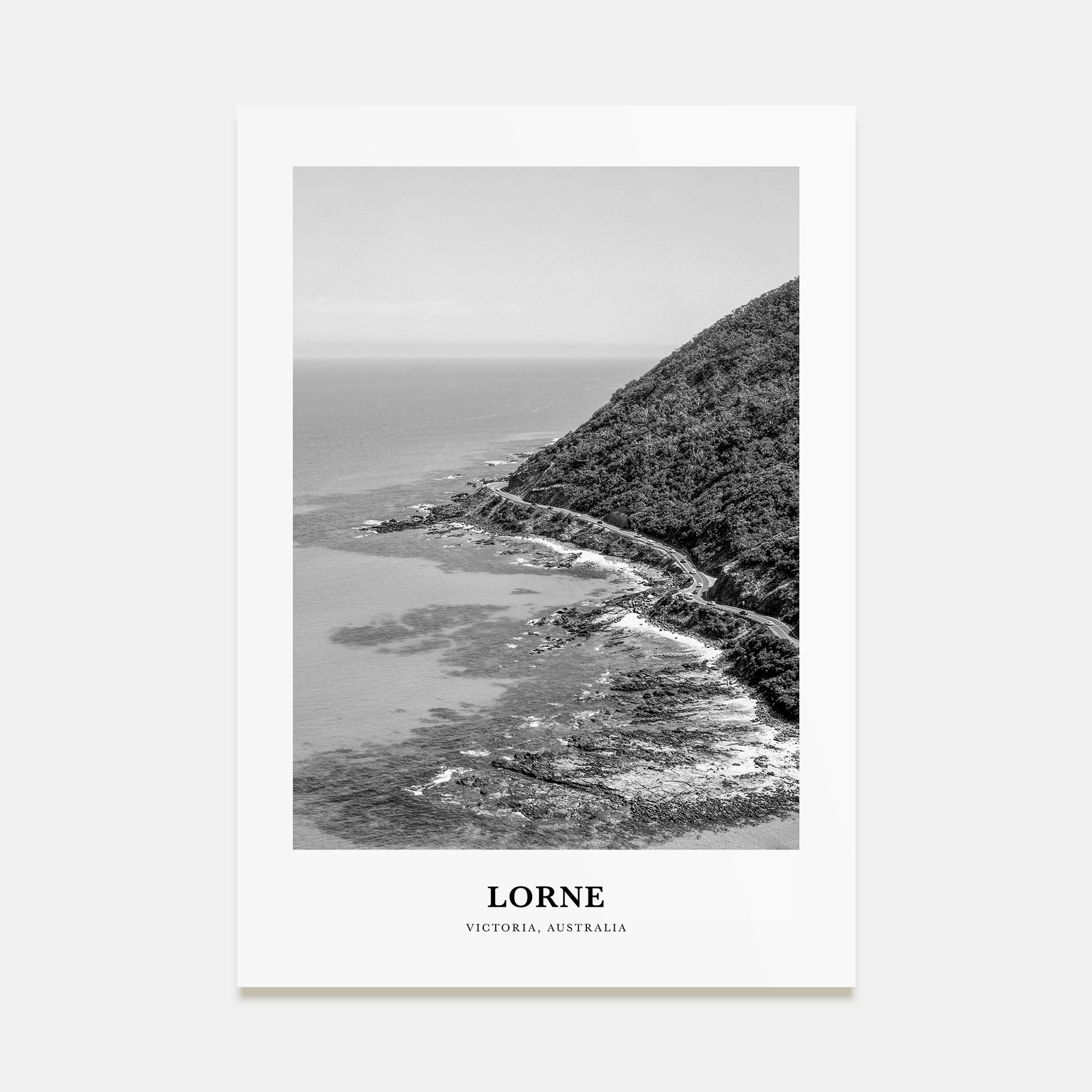 Lorne Portrait B&W Poster