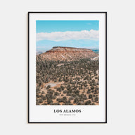 Los Alamos Portrait Color Poster