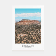 Los Alamos Portrait Color Poster