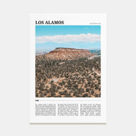 Los Alamos Travel Color Poster