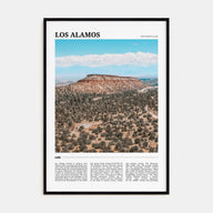 Los Alamos Travel Color Poster