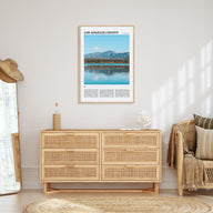 Los Angeles County Travel Color Poster