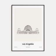 Los Angeles Drawn No 2 Poster