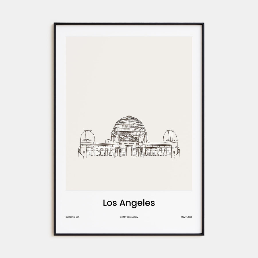 Los Angeles Drawn No 2 Poster