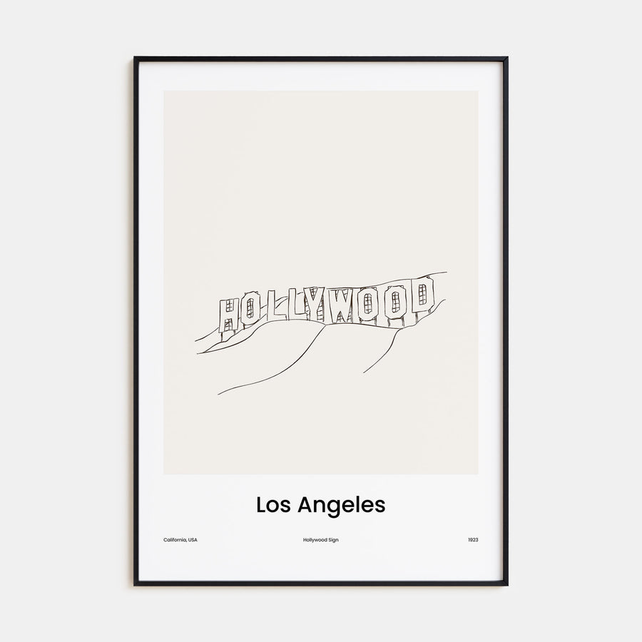 Los Angeles Drawn No 3 Poster