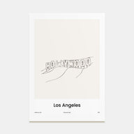 Los Angeles Drawn No 3 Poster