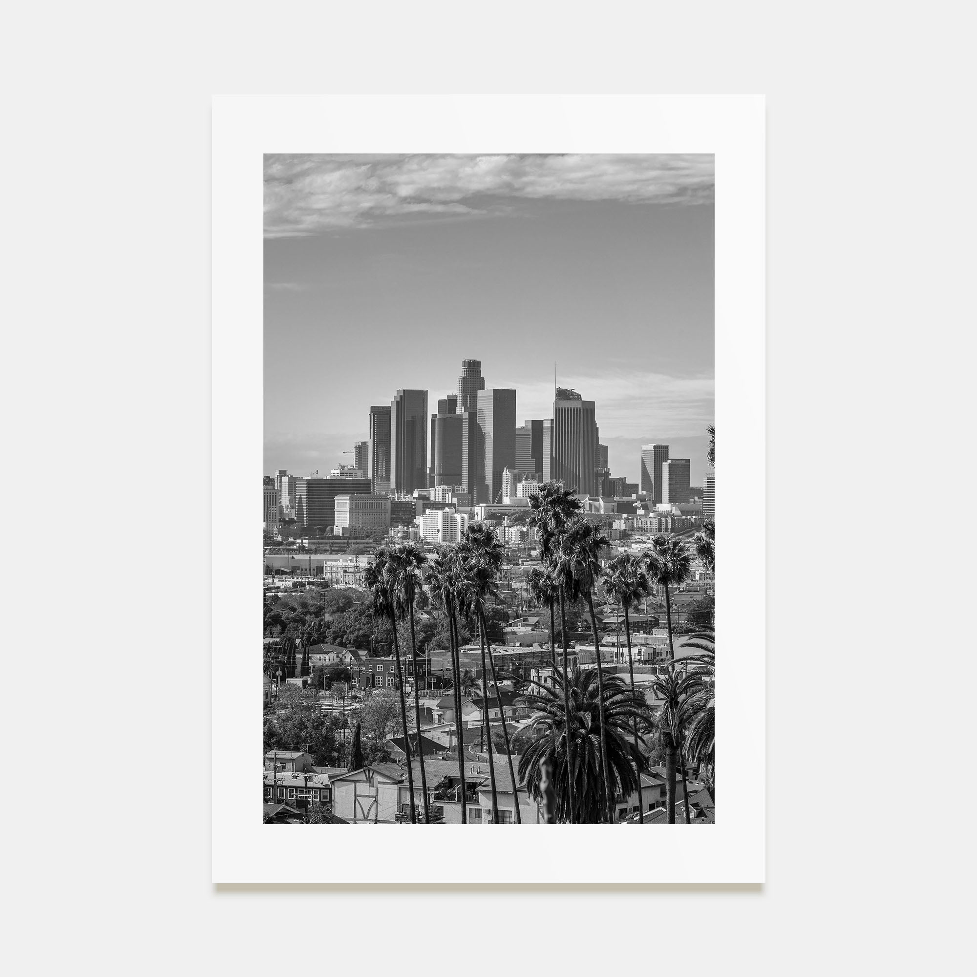 Los Angeles Photo B&W No 1 Poster