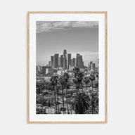 Los Angeles Photo B&W No 1 Poster