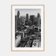Los Angeles Photo B&W No 3 Poster
