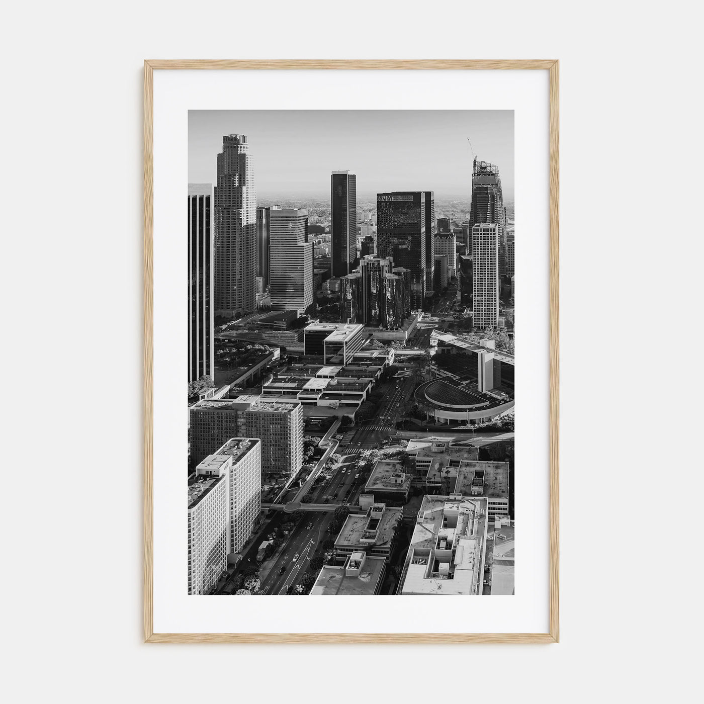 Los Angeles Photo B&W No 3 Poster