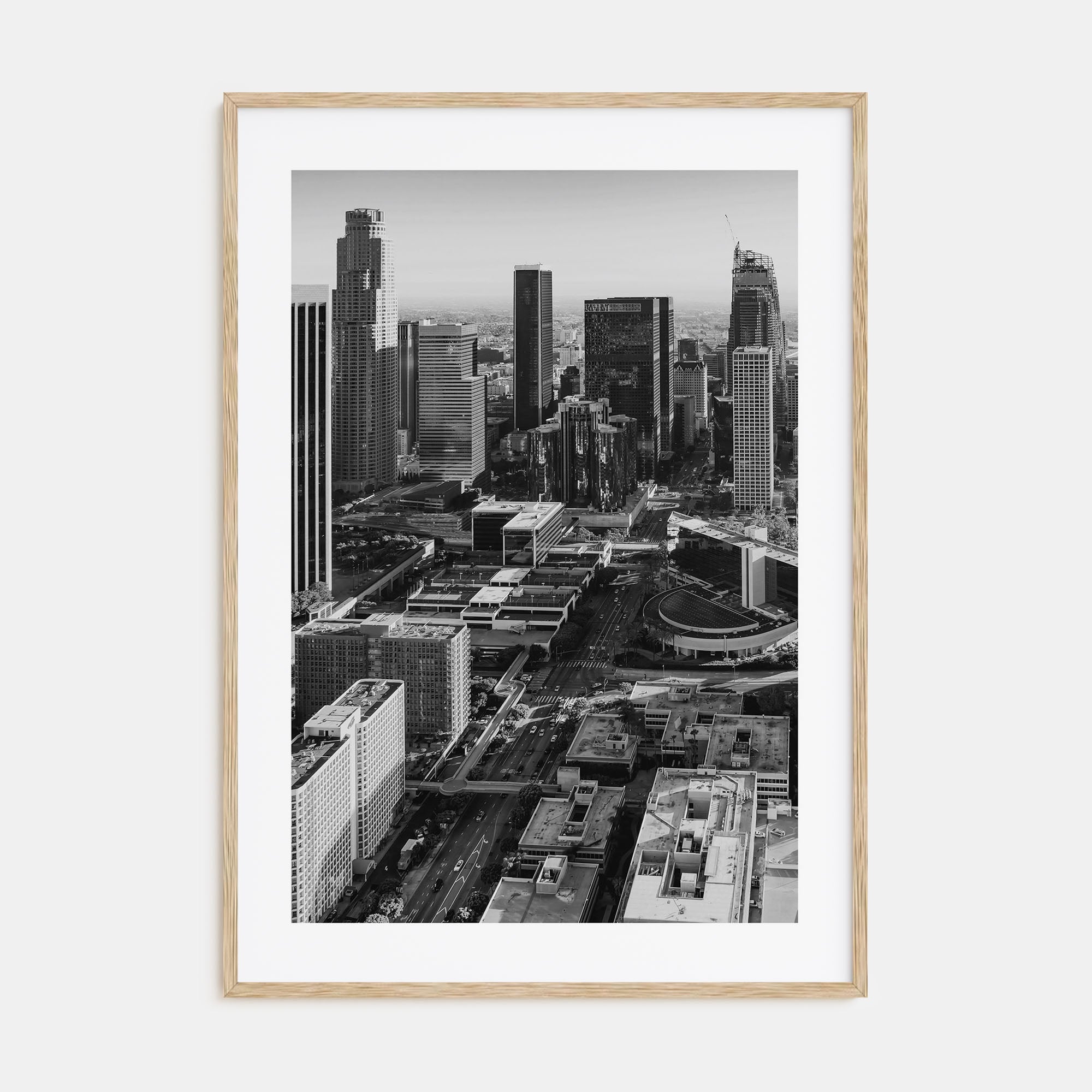 Los Angeles Photo B&W No 3 Poster
