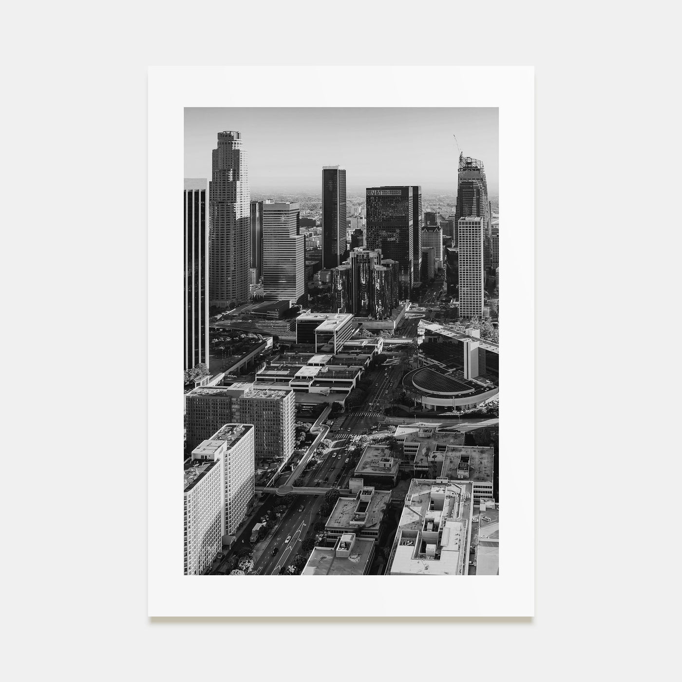 Los Angeles Photo B&W No 3 Poster