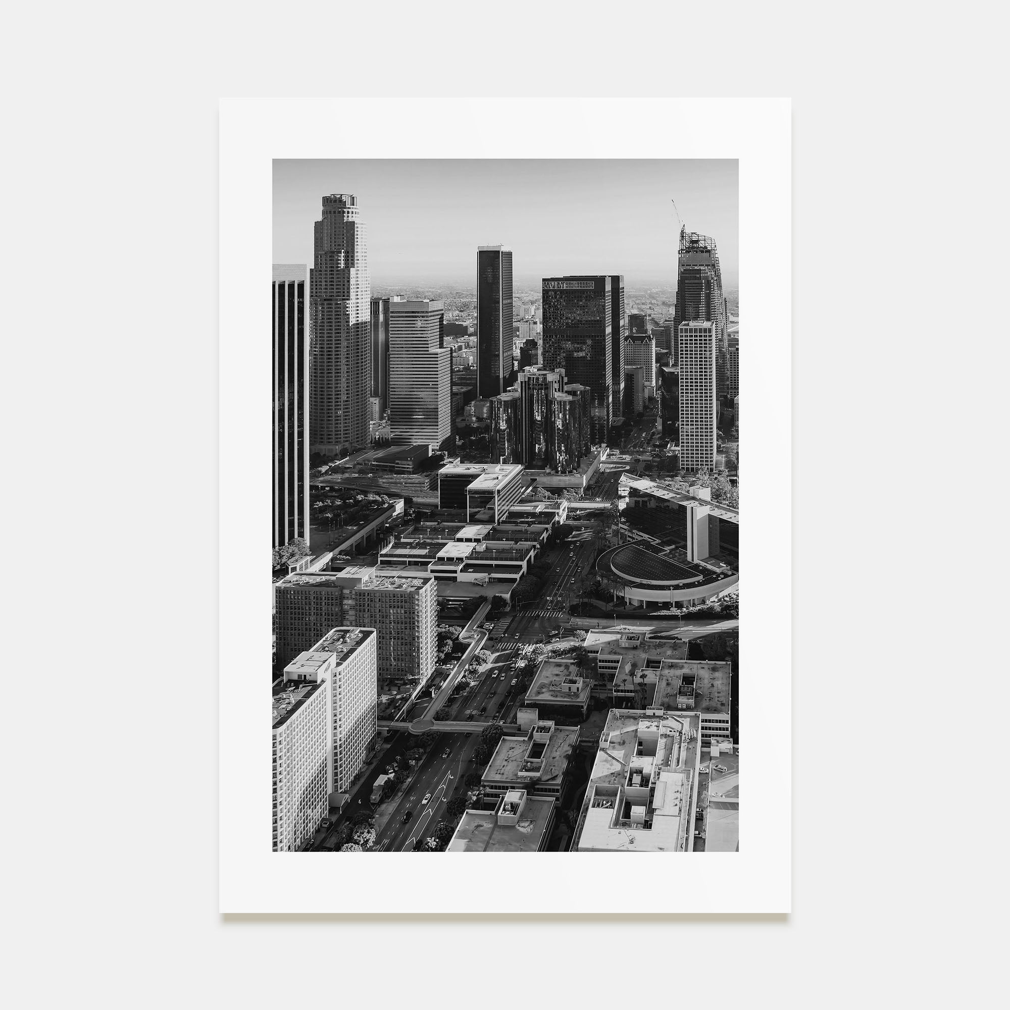 Los Angeles Photo B&W No 3 Poster