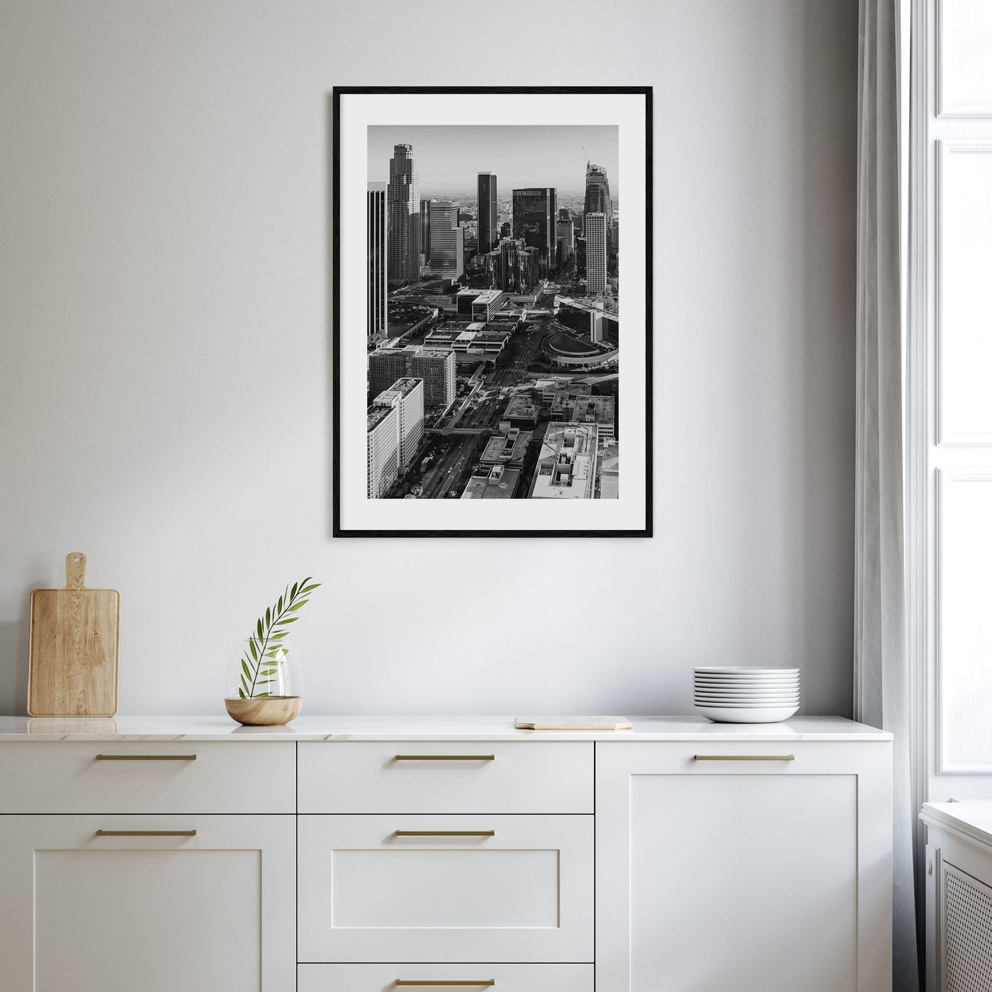 Los Angeles Photo B&W No 3 Poster