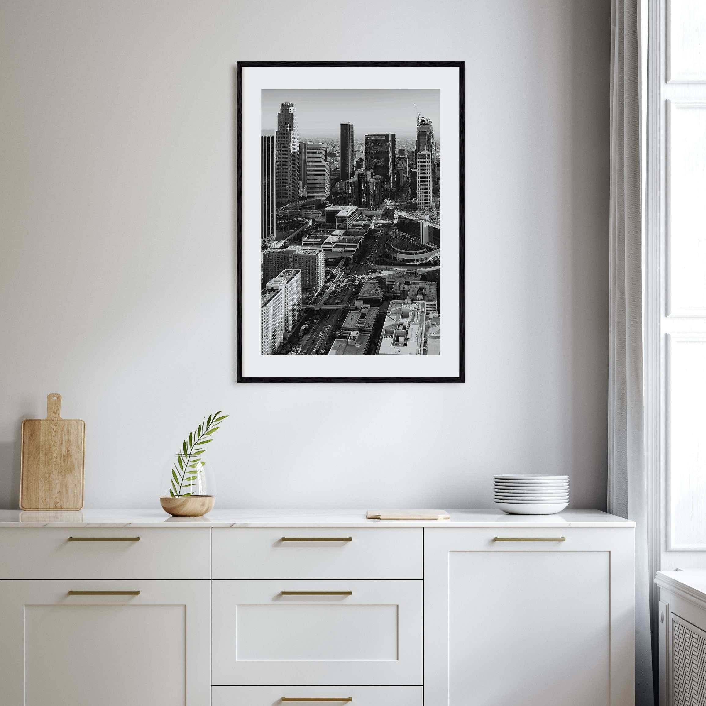 Los Angeles Photo B&W No 3 Poster