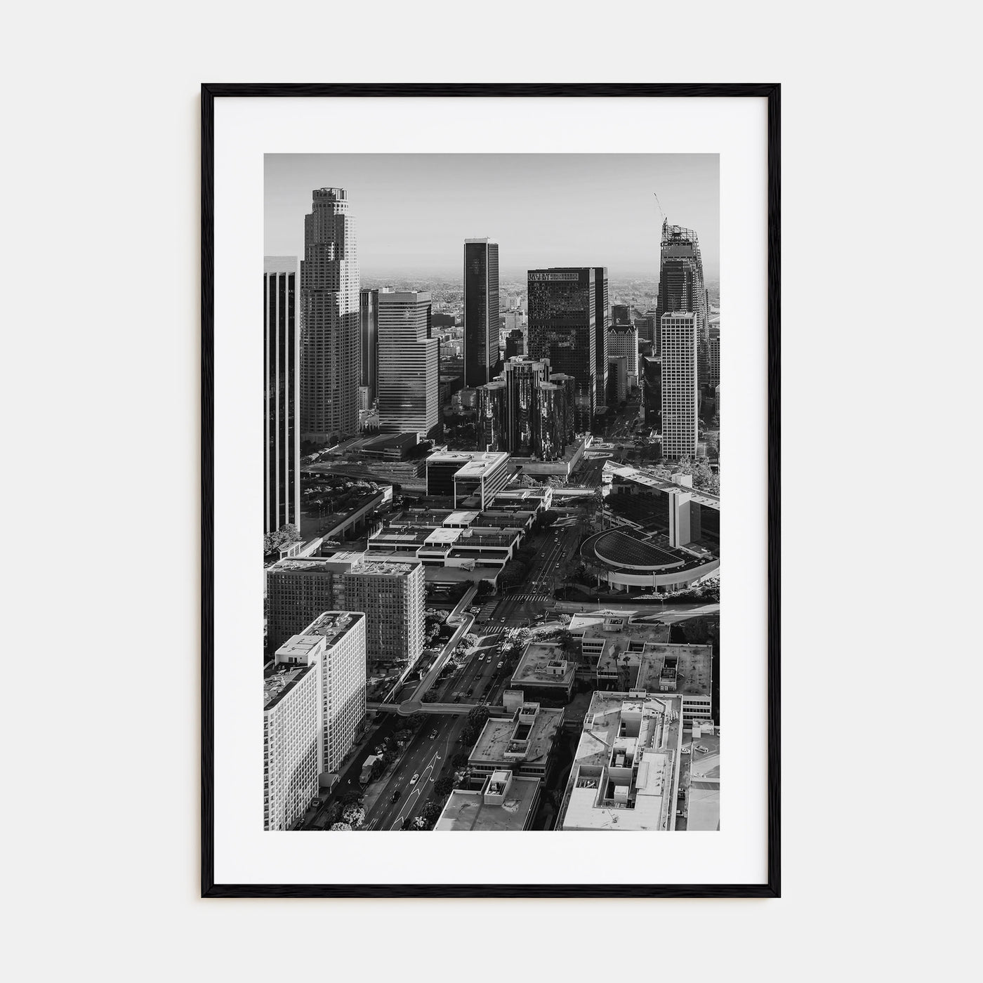 Los Angeles Photo B&W No 3 Poster