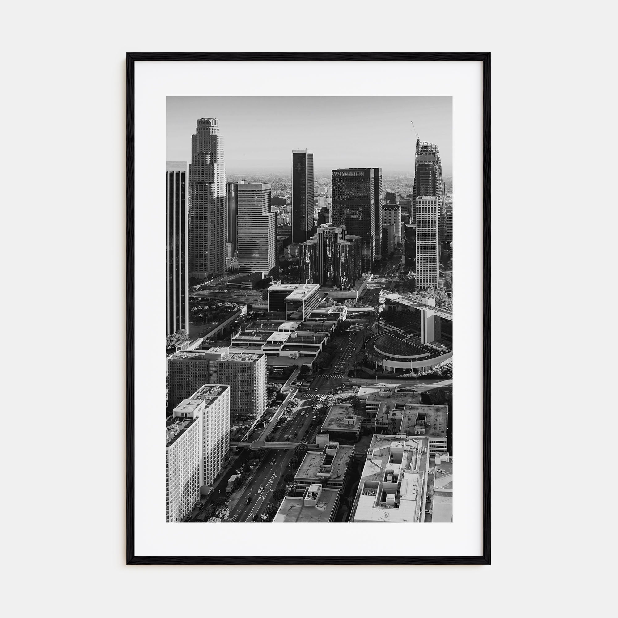 Los Angeles Photo B&W No 3 Poster