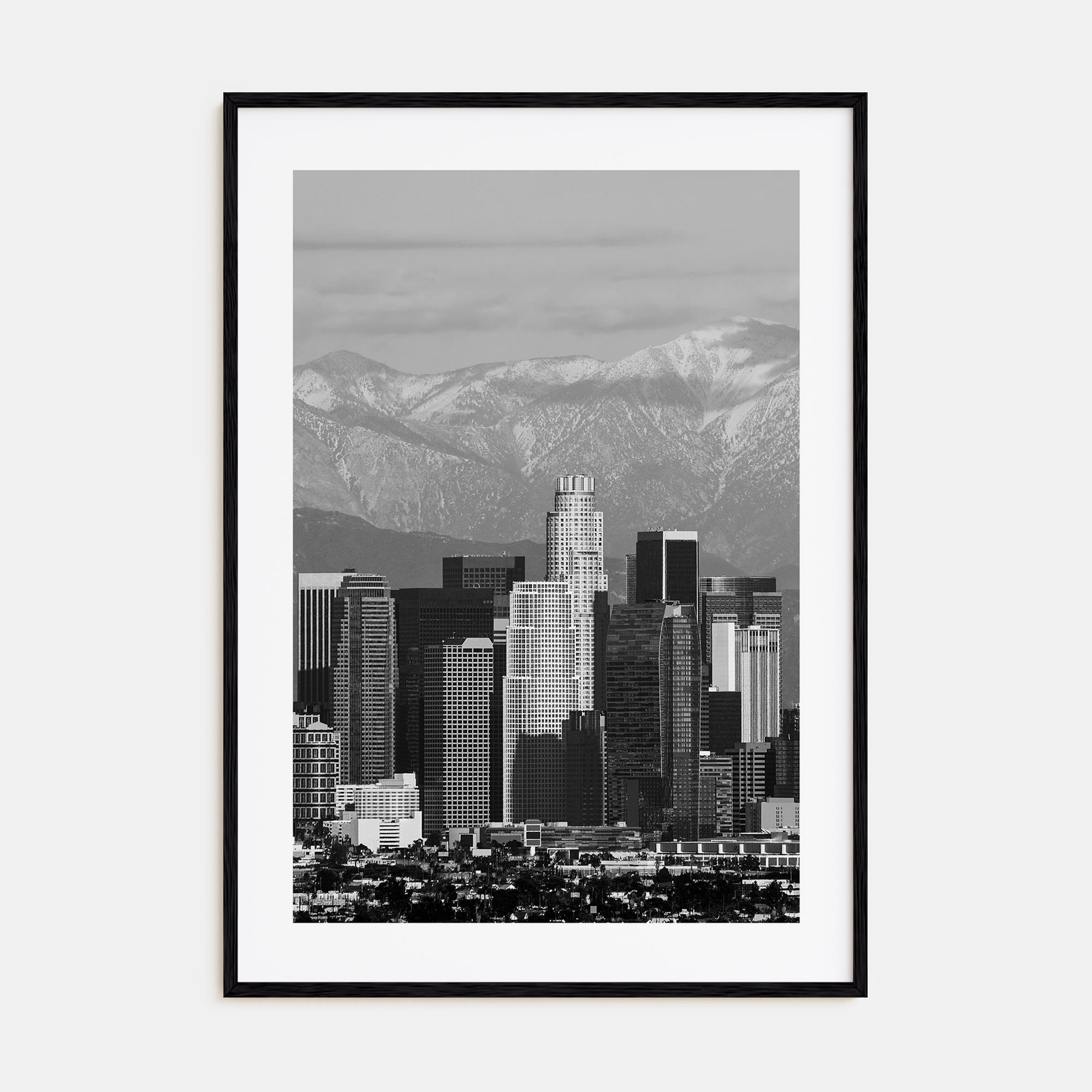 Los Angeles Photo B&W No 4 Poster