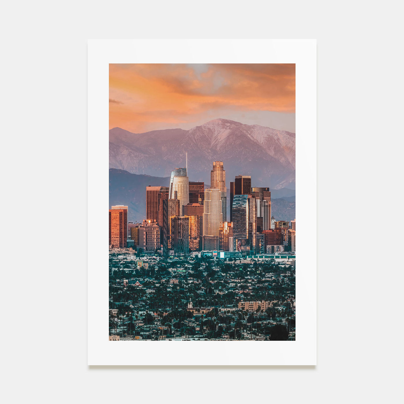 Los Angeles Photo Color No 1 Poster