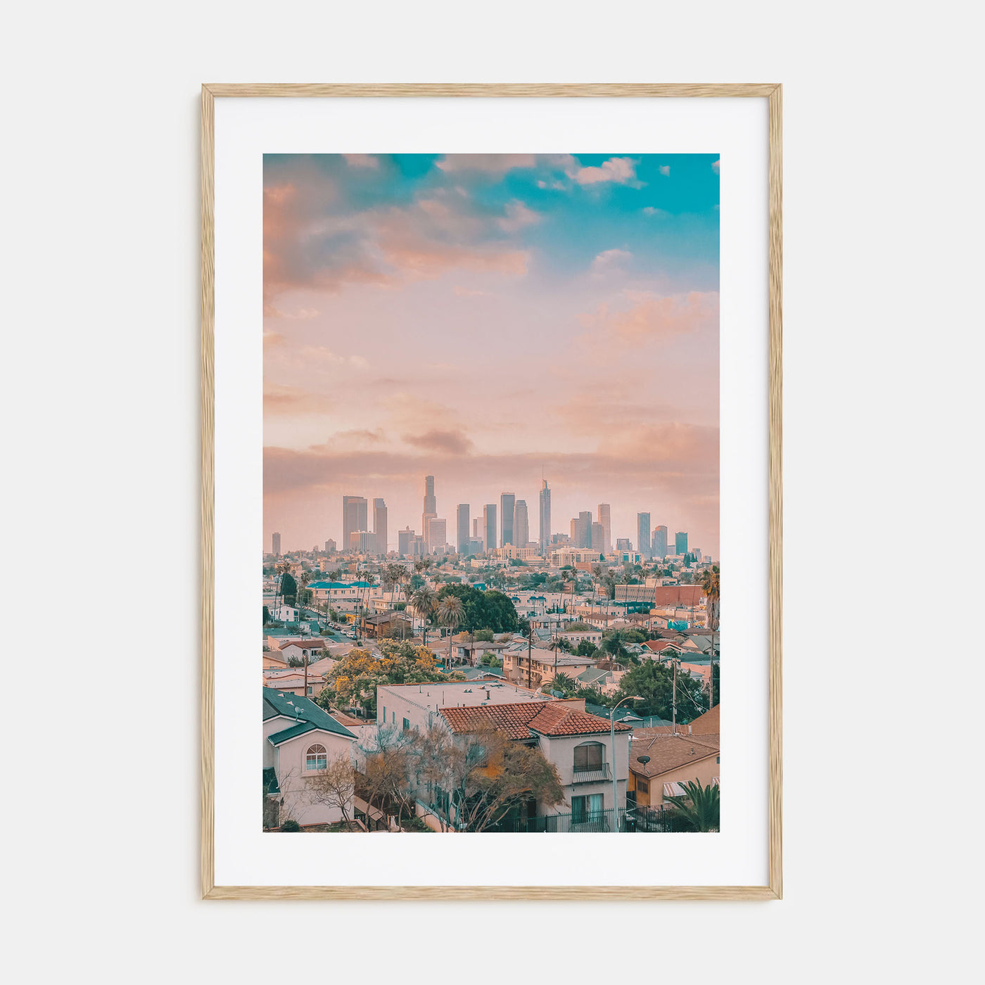 Los Angeles Photo Color No 2 Poster
