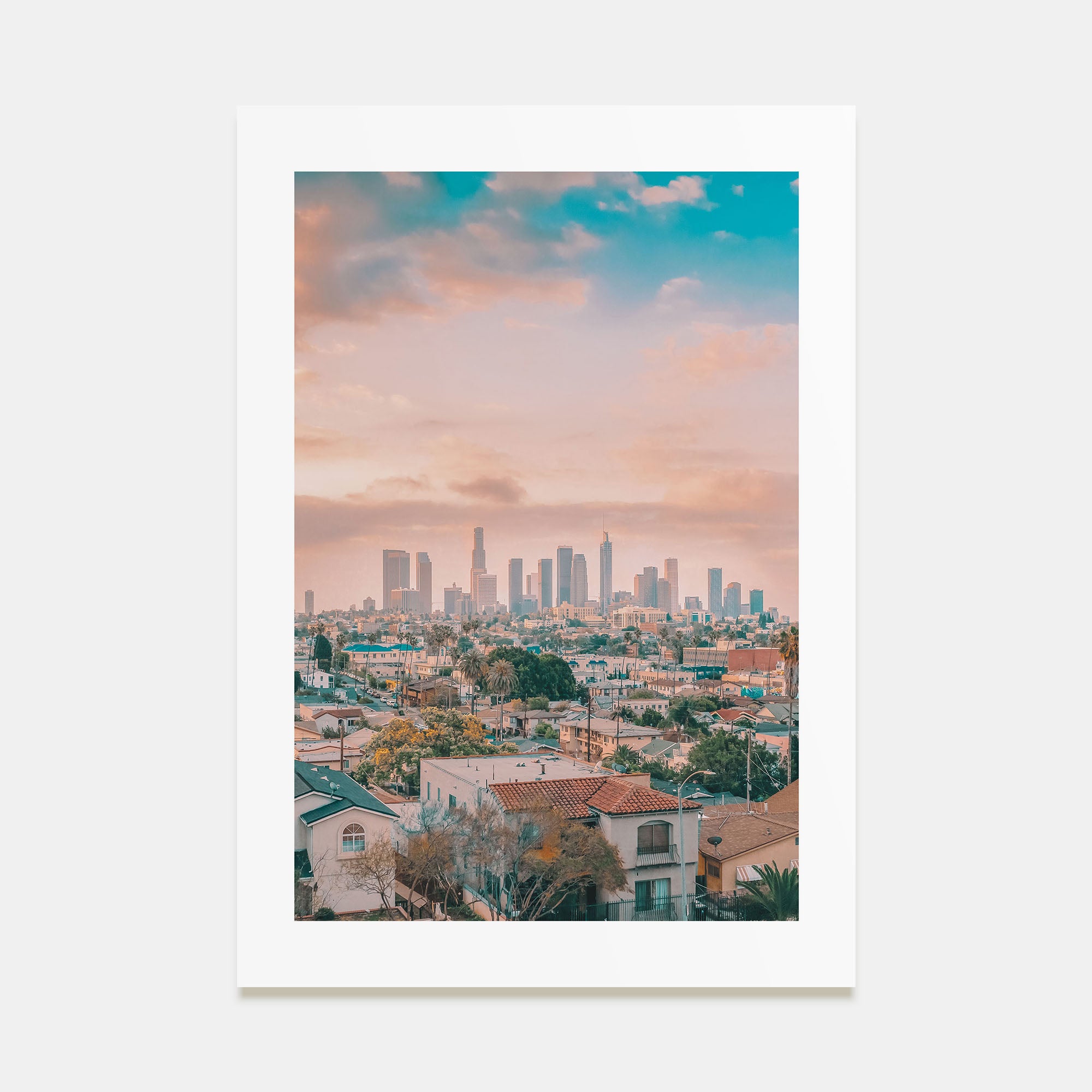 Los Angeles Photo Color No 2 Poster