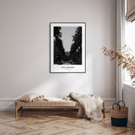 Los Angeles Portrait B&W No 2 Poster