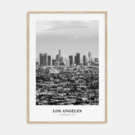 Los Angeles Portrait B&W No 3 Poster