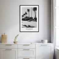 Los Angeles Portrait B&W No 4 Poster