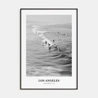 Los Angeles Portrait B&W No 5 Poster