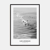 Los Angeles Portrait B&W No 5 Poster