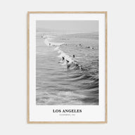 Los Angeles Portrait B&W No 5 Poster