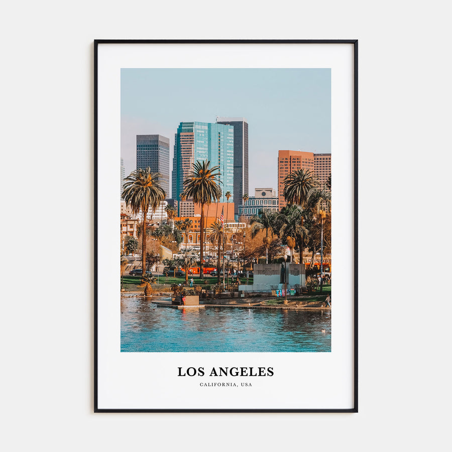 Los Angeles Portrait Color No 1 Poster