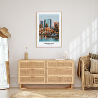 Los Angeles Portrait Color No 1 Poster