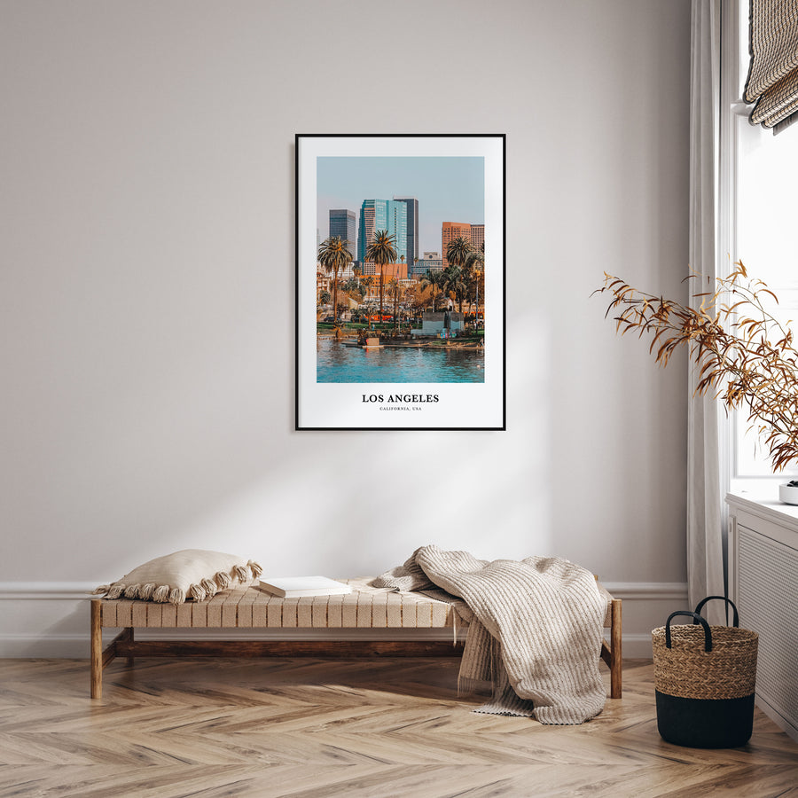 Los Angeles Portrait Color No 1 Poster