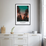 Los Angeles Portrait Color No 3 Poster