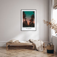 Los Angeles Portrait Color No 3 Poster