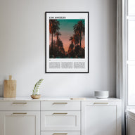 Los Angeles Travel Color No 3 Poster
