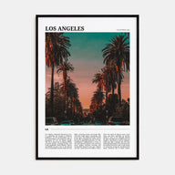 Los Angeles Travel Color No 3 Poster