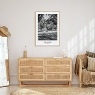 Los Gatos Portrait B&W Poster