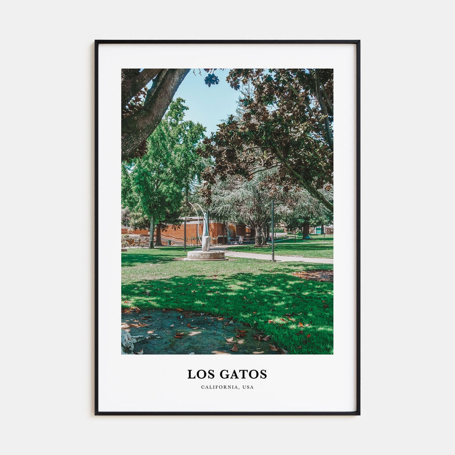Los Gatos Portrait Color Poster