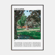 Los Gatos Travel Color Poster